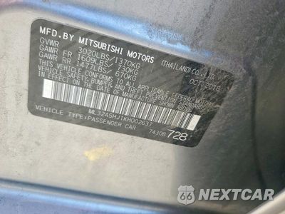 Zdjęcie 13 z 13 samochodu: 2019 MITSUBISHI MIRAGE LE VIN:ML32A5HJ1KH002637 - miniatura
