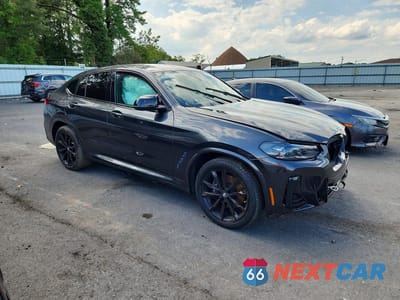 Czwarte zdjęcie samochodu z boku: 2022 BMW X4 M40I VIN:5UX43DT06N9J98273 - miniatura