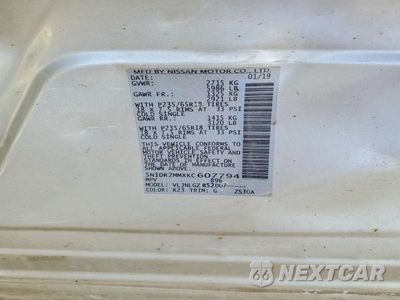 Zdjęcie 12 z 12 samochodu: 2019 NISSAN PATHFINDER SL VIN:5N1DR2MMXKC607794 - miniatura