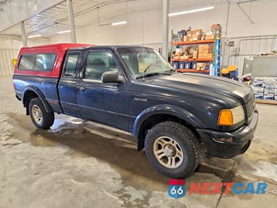 Czwarte zdjęcie samochodu z boku: 2001 FORD RANGER SUPER CAB VIN:1FTYR14U71PA35395 - miniatura