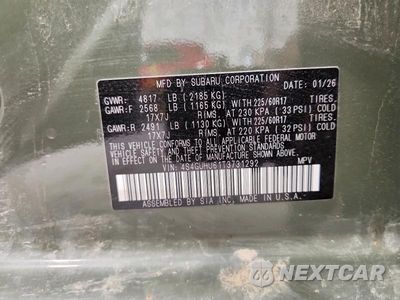 Zdjęcie 14 z 14 samochodu: 2026 SUBARU CROSSTREK WILDERNESS VIN:4S4GUHU61T3731292 - miniatura