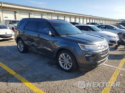 Czwarte zdjęcie samochodu z boku: 2018 FORD EXPLORER XLT VIN:1FM5K7D82JGC40129 - miniatura