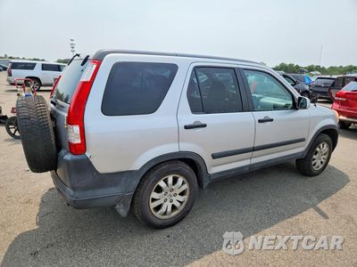Trzecie zdjęcie samochodu z tyłu: 2006 HONDA CR-V EX VIN:SHSRD78846U441857 - miniatura