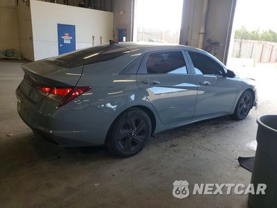Trzecie zdjęcie samochodu z tyłu: 2021 HYUNDAI ELANTRA SEL VIN:KMHLS4AG6MU065309 - miniatura