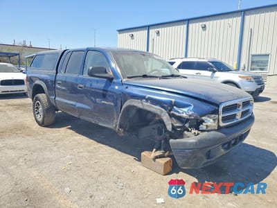 Czwarte zdjęcie samochodu z boku: 2001 DODGE DAKOTA QUAD VIN:1B7HG2AN01S280027 - miniatura