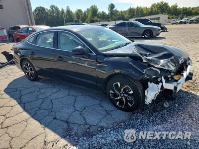 Czwarte zdjęcie samochodu z boku: 2024 HYUNDAI SONATA SEL VIN:KMHL64JAXRA412861 - miniatura