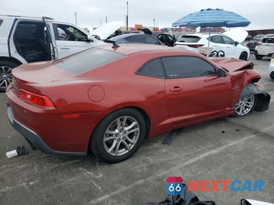 Trzecie zdjęcie samochodu z tyłu: 2014 CHEVROLET CAMARO LT VIN:2G1FB1E38E9193324 - miniatura