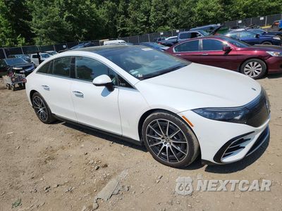 Czwarte zdjęcie samochodu z boku: 2024 MERCEDES-BENZ EQS SEDAN 450 4MATIC VIN:W1KCG2EB6RA047108 - miniatura
