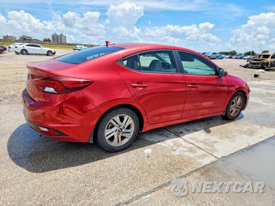 Trzecie zdjęcie samochodu z tyłu: 2019 HYUNDAI ELANTRA SEL VIN:5NPD84LF5KH493228 - miniatura