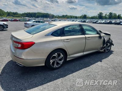 Trzecie zdjęcie samochodu z tyłu: 2018 HONDA ACCORD EX VIN:1HGCV1F45JA245713 - miniatura