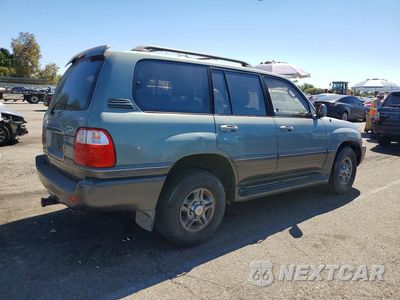 Trzecie zdjęcie samochodu z tyłu: 2001 LEXUS LX 470 VIN:JTJHT00WX13510142 - miniatura