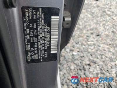 Zdjęcie 12 z 12 samochodu: 2014 HYUNDAI ACCENT GS VIN:KMHCT5AEXEU188629 - miniatura