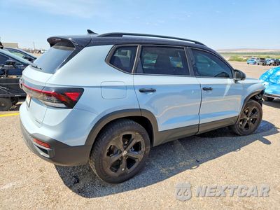 Trzecie zdjęcie samochodu z tyłu: 2025 VOLKSWAGEN TAOS SE BLACK VIN:3VV2C7B22SM054330 - miniatura