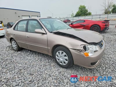Czwarte zdjęcie samochodu z boku: 2002 TOYOTA COROLLA LE VIN:2T1BR12E72C527412 - miniatura