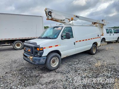 2011 FORD E350 VAN WITH BUCKET LIFT 1FTSE3ES5BDB26100 - główne zdjęcie licytacji z USA - miniatura