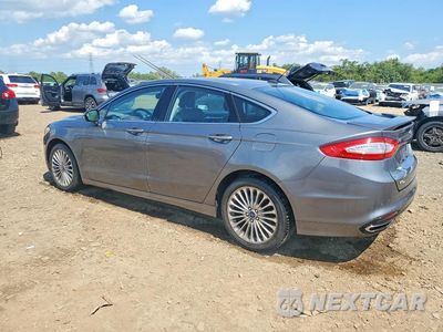 Drugie zdjęcie samochodu z przodu: 2014 FORD FUSION TITANIUM VIN:3FA6P0D92ER199421 - miniatura