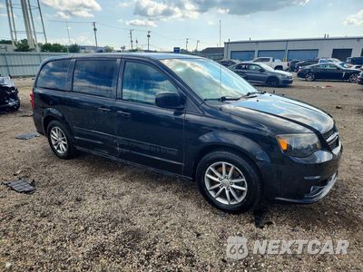 Czwarte zdjęcie samochodu z boku: 2014 DODGE GRAND CARAVAN R/T VIN:2C4RDGEGXER458796 - miniatura