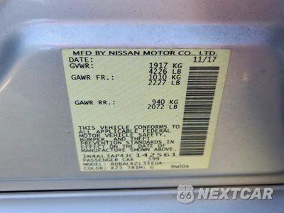 Zdjęcie 12 z 12 samochodu: 2018 NISSAN ALTIMA 2.5 SL VIN:1N4AL3AP4JC142561 - miniatura