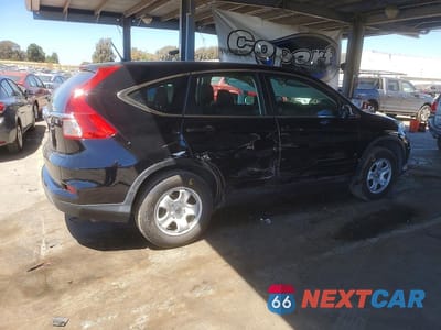 Trzecie zdjęcie samochodu z tyłu: 2016 HONDA CR-V LX VIN:2HKRM3H38GH507219 - miniatura
