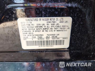 Zdjęcie 12 z 12 samochodu: 2015 INFINITI Q50 BASE VIN:JN1BV7AP7FM337803 - miniatura