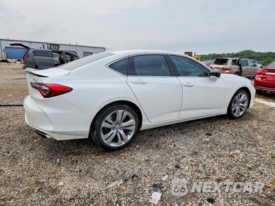 Trzecie zdjęcie samochodu z tyłu: 2021 ACURA TLX TECHNOLOGY VIN:19UUB6F41MA009526 - miniatura