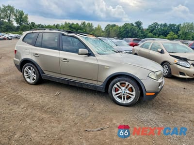 Czwarte zdjęcie samochodu z boku: 2007 BMW X3 3.0SI VIN:WBXPC93437WF19193 - miniatura