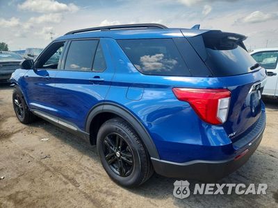 Drugie zdjęcie samochodu z przodu: 2020 FORD EXPLORER XLT VIN:1FMSK8DH4LGB10669 - miniatura