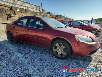 Czwarte zdjęcie samochodu z boku: 2008 PONTIAC G6 BASE VIN:1G2ZG57B284141622 - miniatura
