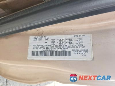 Zdjęcie 12 z 12 samochodu: 1998 TOYOTA TACOMA BASE VIN:4TAVL52N8WZ164745 - miniatura