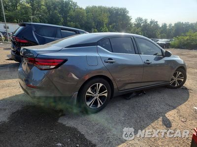 Trzecie zdjęcie samochodu z tyłu: 2022 NISSAN SENTRA SV VIN:3N1AB8CV3NY296166 - miniatura