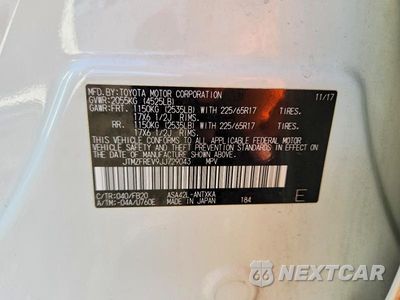 Zdjęcie 13 z 13 samochodu: 2018 TOYOTA RAV4 LE VIN:JTMZFREV9JJ729043 - miniatura