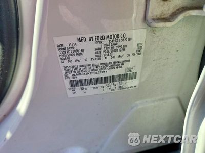 Zdjęcie 12 z 12 samochodu: 2015 LINCOLN MKX VIN:2LMDJ8JK7FBL28214 - miniatura