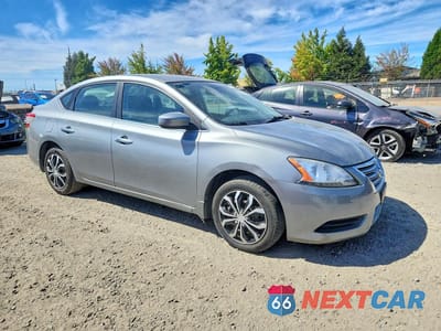 Czwarte zdjęcie samochodu z boku: 2014 NISSAN SENTRA SV VIN:3N1AB7AP9EL668153 - miniatura