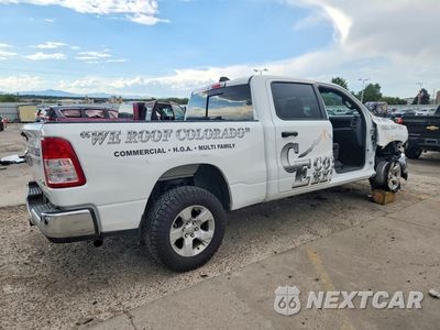Trzecie zdjęcie samochodu z tyłu: 2022 RAM 1500 TRADESMAN VIN:1C6SRFNT8NN438013 - miniatura