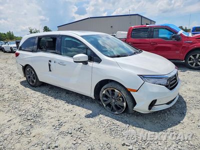 Czwarte zdjęcie samochodu z boku: 2024 HONDA ODYSSEY ELITE VIN:5FNRL6H96RB005934 - miniatura