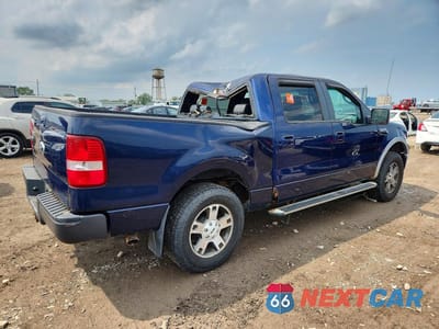 Trzecie zdjęcie samochodu z tyłu: 2007 FORD F150 SUPERCREW VIN:1FTPW14557FA59593 - miniatura