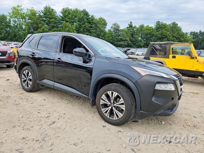 Czwarte zdjęcie samochodu z boku: 2021 NISSAN ROGUE SV VIN:JN8AT3BB1MW212716 - miniatura