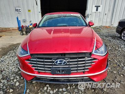 Piąte zdjęcie samochodu w środku: 2020 HYUNDAI SONATA HYBRID SEL VIN:KMHL34JJ7LA015706 - miniatura