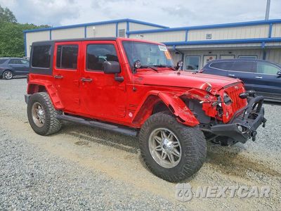 Czwarte zdjęcie samochodu z boku: 2017 JEEP WRANGLER UNLIMITED SPORT VIN:1C4BJWDGXHL583607 - miniatura