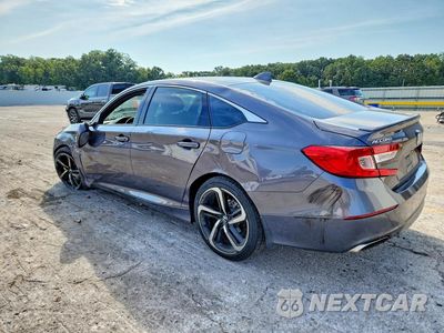 Drugie zdjęcie samochodu z przodu: 2018 HONDA ACCORD SPORT VIN:1HGCV1F39JA200913 - miniatura