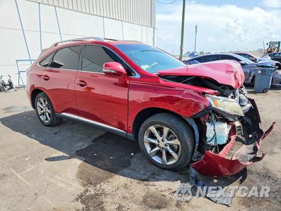 Czwarte zdjęcie samochodu z boku: 2010 LEXUS RX 350 VIN:2T2ZK1BA7AC027194 - miniatura