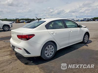 Trzecie zdjęcie samochodu z tyłu: 2022 KIA RIO LX VIN:3KPA24AD0NE444016 - miniatura