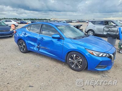 Czwarte zdjęcie samochodu z boku: 2022 NISSAN SENTRA SV VIN:3N1AB8CV6NY288692 - miniatura