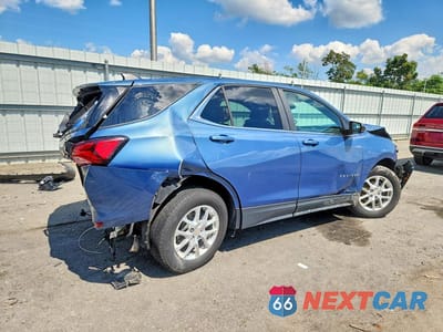 Trzecie zdjęcie samochodu z tyłu: 2024 CHEVROLET EQUINOX LT VIN:3GNAXUEG8RL351713 - miniatura