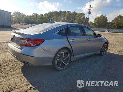 Trzecie zdjęcie samochodu z tyłu: 2019 HONDA ACCORD SPORT VIN:1HGCV1F3XKA142120 - miniatura
