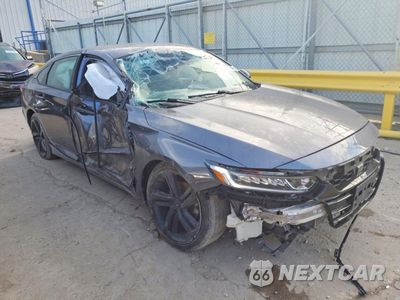 Czwarte zdjęcie samochodu z boku: 2020 HONDA ACCORD SPORT VIN:1HGCV1F38LA066933 - miniatura