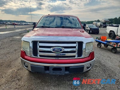 Piąte zdjęcie samochodu w środku: 2010 FORD F150 SUPER CAB VIN:1FTVX1EV3AKA23628 - miniatura