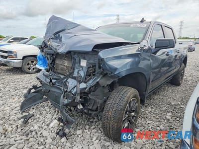 2021 CHEVROLET SILVERADO K1500 RST 3GCUYEEL4MG143559 - główne zdjęcie licytacji z USA - miniatura