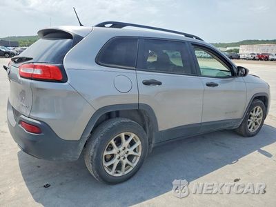 Trzecie zdjęcie samochodu z tyłu: 2017 JEEP CHEROKEE SPORT VIN:1C4PJLAB1HW640885 - miniatura