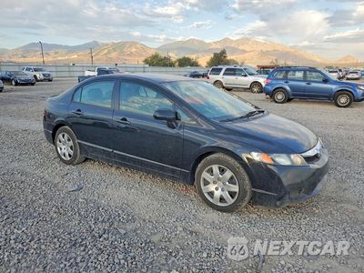 Czwarte zdjęcie samochodu z boku: 2011 HONDA CIVIC LX VIN:2HGFA1F50BH304719 - miniatura